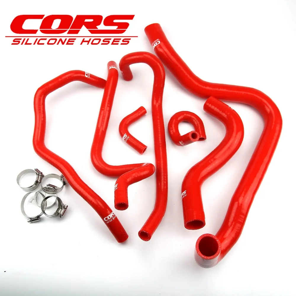 CORS Silicone Radiator Heater Hose Fit for honda accord 97 00 CF4