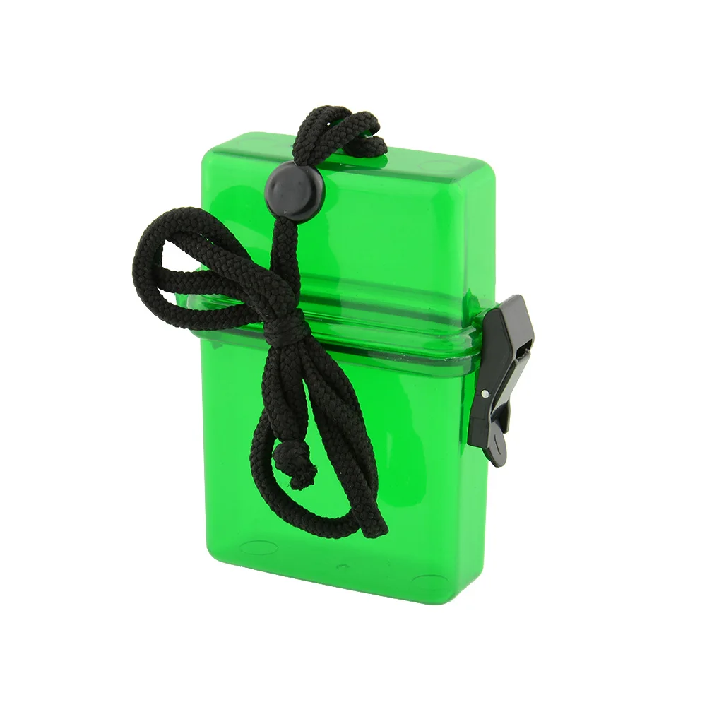 0ECD Swim Waterproof Plastic Container Storage Case Key Cellphone Box Card Usefu 