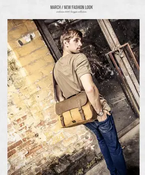 

newhotstacy bag 10091817 new casual canvas single shoulder cross body tote men's bag