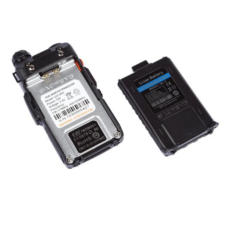 2 шт. Baofeng UV-5RE двухдиапазонный двухсторонний радиоприемник одна пара 5 цветов