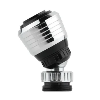 

Bubble Former Faucet Splash Nozzle Rotatable Water-saving Shower Bath Valve Filter Devices Two Water-outlet Modes ABS Plastic