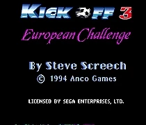

Kick Off 3 16 bit MD Game Card For 16 bit Sega MegaDrive Genesis game console