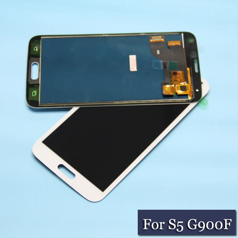 G900 ЖК-для Samsung Galaxy S5 G900F ЖК-дисплей дигитайзер сенсорный экран сборка SM-G900 SM-G900F |