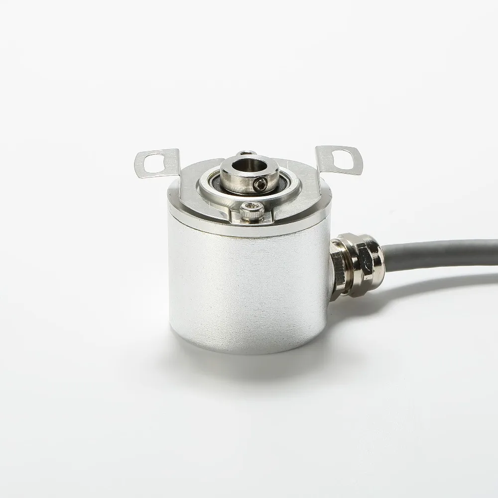 

Hot sale RS422 output blind hollow shaft absolute encoder CAS38H12E06R2B single turn resolution up to 4096