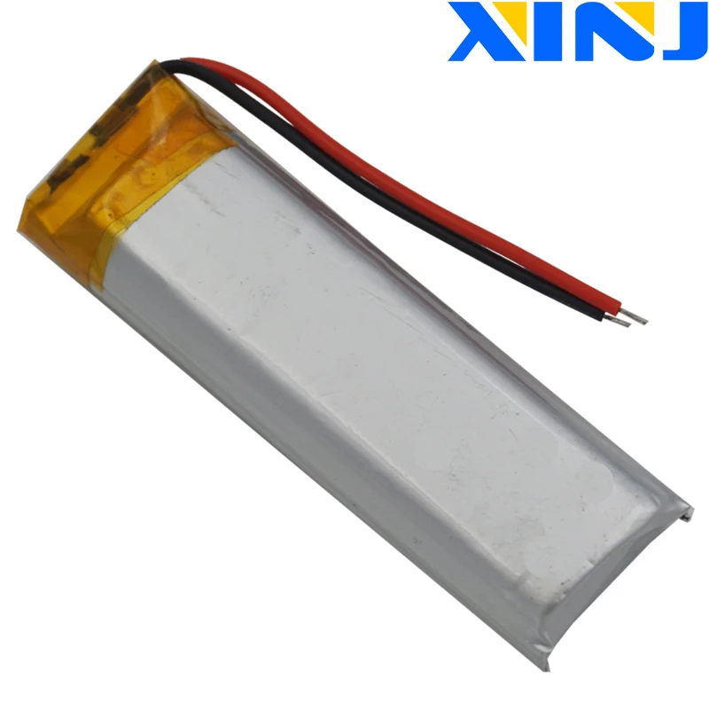 XINJ 3.7V 1000mAh Rechargeable Polymer Li Lithium LiPo Battery Cell 901860 For Car Camera DVR DVC GPS E-Book Driving Recorder 4