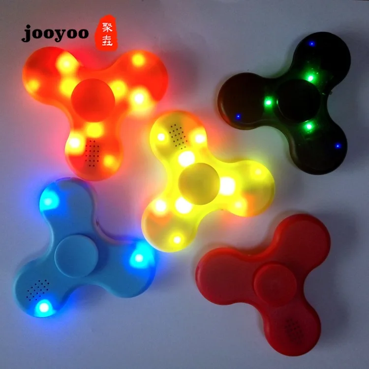 

Bearing Tri-Spinner ABS EDC Hand Spinners For Autism and Music Fidget Spinner Anti Stress kids Toys Long Spin Times jooyoo