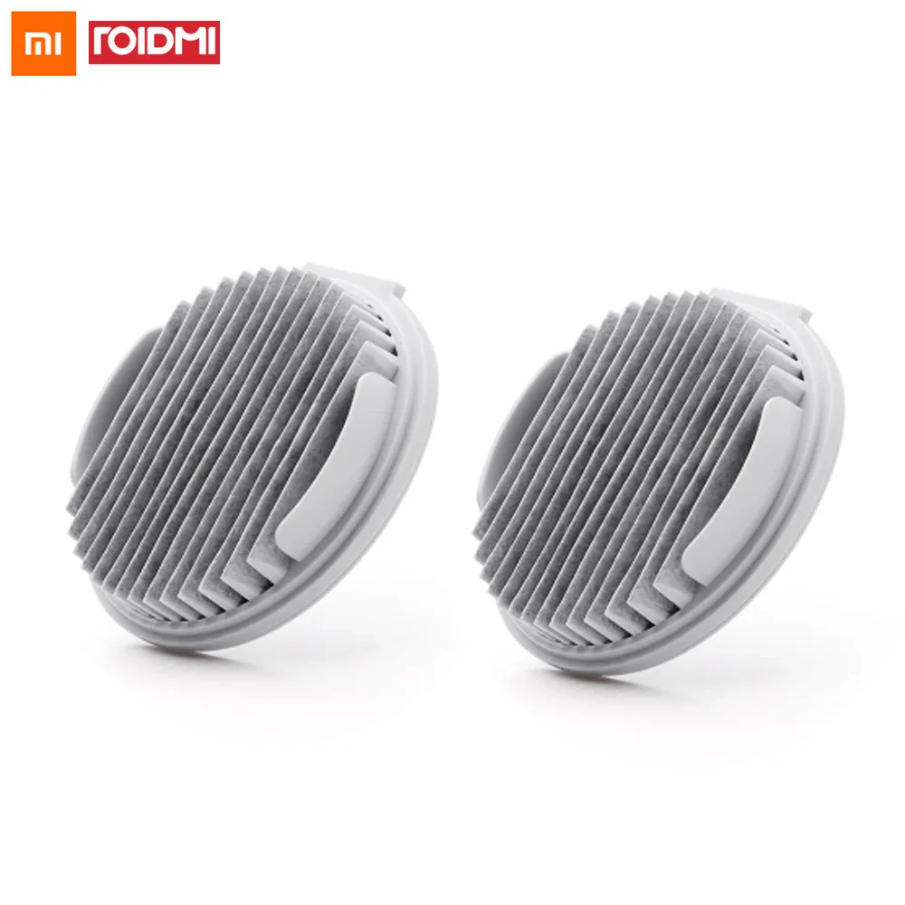 Najtaniej 2 sztuk Xiaomi Mijia ROIDMI F8 filtr do odkurzacz ręczny F8 części zamienne zmywalny wielokrotnie używać App przypomnieć wymiana