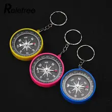 Relefree карманный мини компас-брелок для спорта на открытом воздухе Кемпинг путешествия навигация