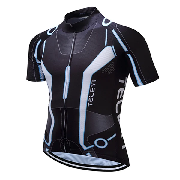 Мужская велосипедная майка комплект велосипедная одежда велосипедный комплект одежды костюм униформа Спортивное платье рубашка костюм Майо триатлонный обтягивающий костюм - Color: Only Shirts 01