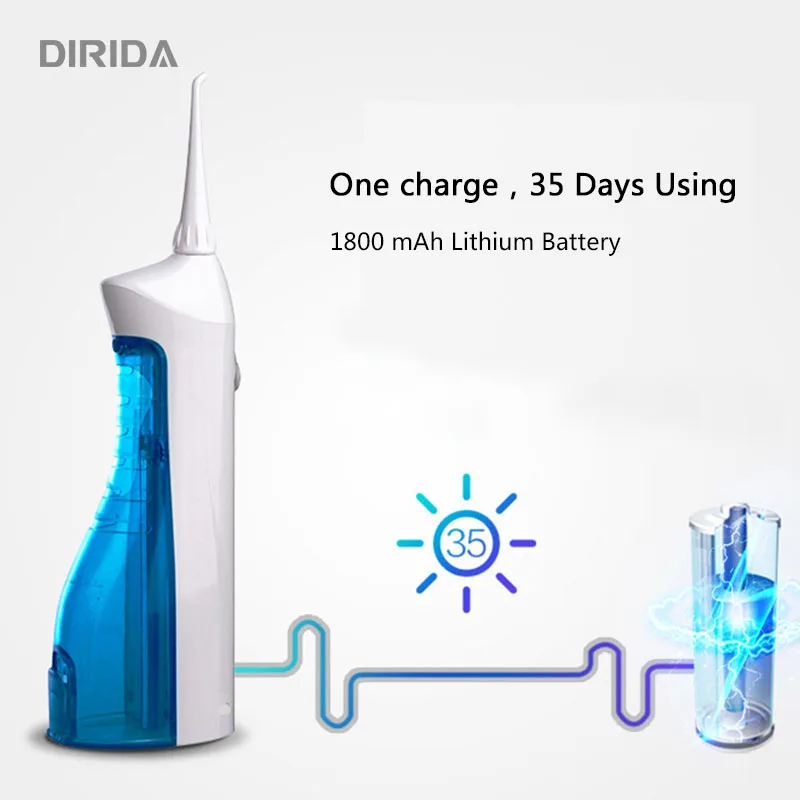 DIRIDA Новый электрический беспроводной ирригатор для полости рта