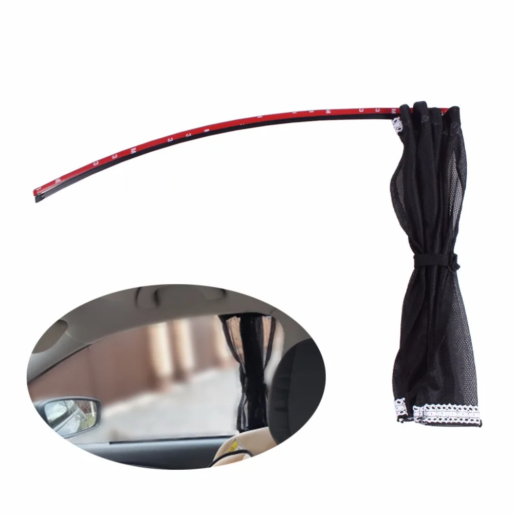 Pair of Car Curtain Sunshade Front Window Shading Blinds Cover Auto Front Windshield Sun Visor Sunscreen UV Protecor for Car
