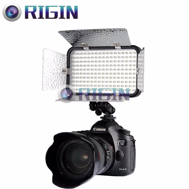 Новое поступление Godox непрерывного освещения светодиодный видео свет светодиодный 170II со светоотражающим перегородка для фотографии или