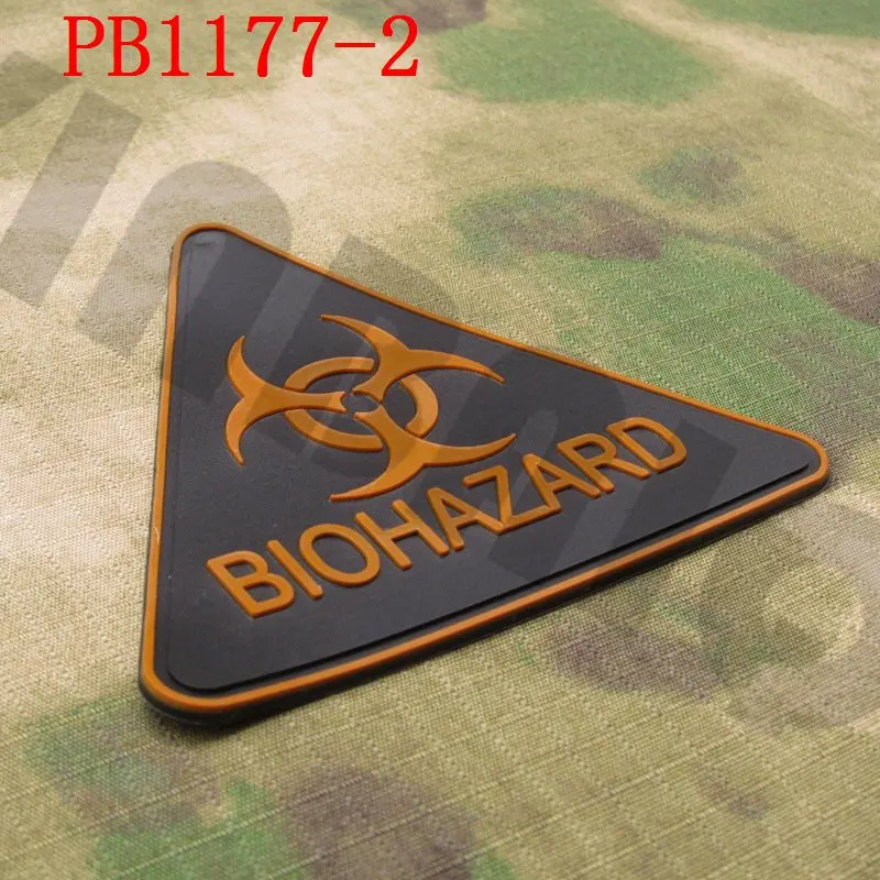 3D ПВХ патч Biohazard зонтик корпорация BIOHAZARD Резиновый патч