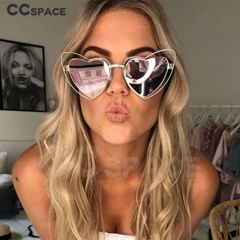 

Heart Shaped Sunglasses Women Luxury Sexy Cute Shades Brand Glasses Fashion 47715