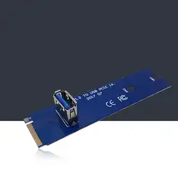 Распродажа M.2/NGFF к USB3.0 PCI-E X16 передачи карты конвертер адаптер Графический Extender