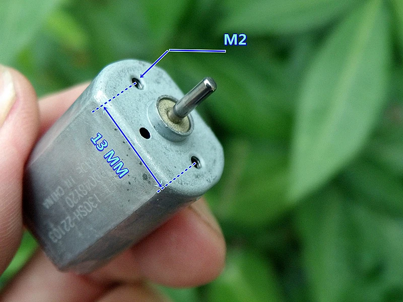 

Mabuchi 130SH 130SH-20120/130SH-22103 3V-6V miniature DC motor metal cover precision