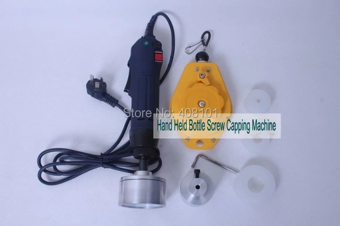 

Free shipping,Hand held bottle capping machine,manual bottle capping machine,manual bottle capper hand sealer ( size:10-50mm)