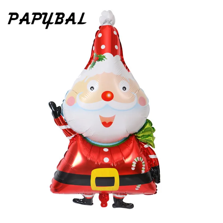 

50pcs Christmas foil balloons merry Christmas balloons helium inflatable Santa Claus decoration Large Red toys Xmas kids gifts