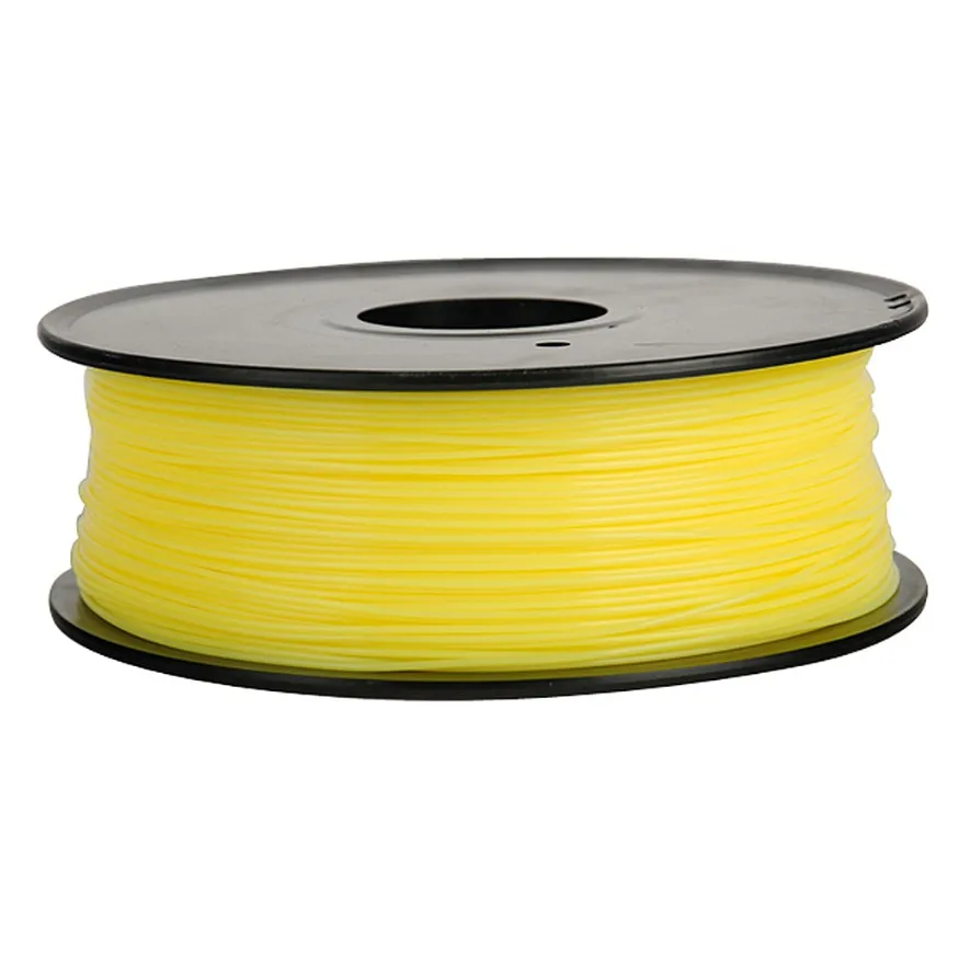 New 1.75mm PLA Filament For 3D Printer Printing Filament Materials - Цвет: 1kg Yellow