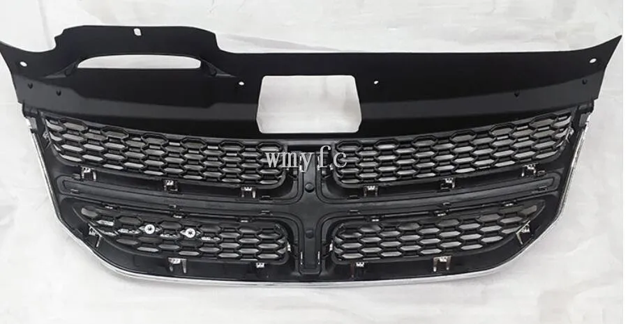 ABS передняя Центральная решетка сетки Гриль Крышка для Dodge Journey 2012 2013 автомобильные аксессуары
