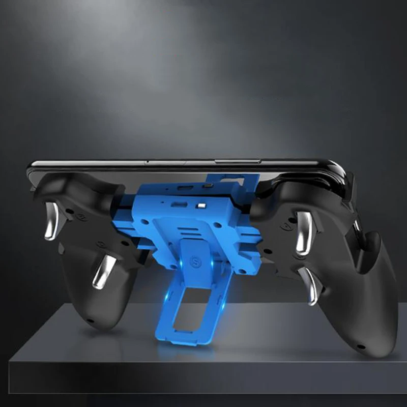 For PUBG Mobile S7 Rechargable Wireless Gamepad Joystick Game Holder Bluetooth Controller For iOS 2