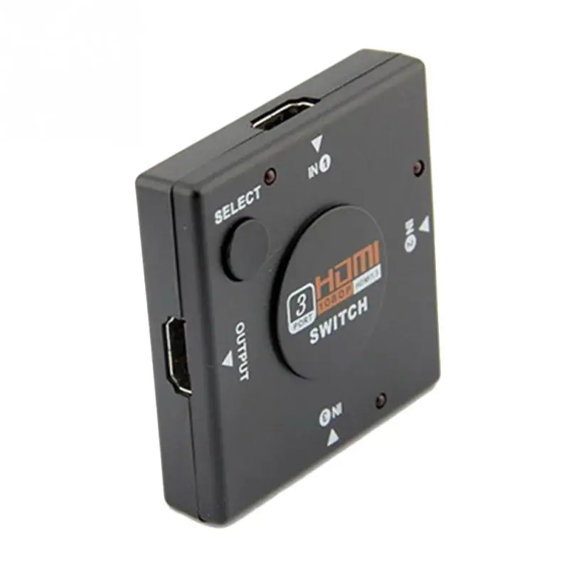 Аудио Разъемный кабель для HDTV DVD PSP4 3 в 1 3 порта HDMI мульти дисплей Авто Переключатель концентратор коробка 1080P переключатель из разделитель