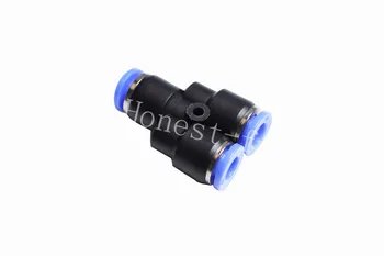 

Pneumatic Push to Connect Fitting 6mm OD Tube Y Splitter Union Connector