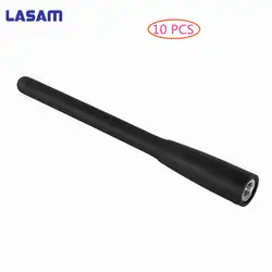 Lasam 10 шт. Новый 10.8 см Длина sma-мужской Телевизионные антенны UHF 400-470 мГц для Линтон lt6100 lt5800 lt7700 двухстороннее радио Телевизионные антенны