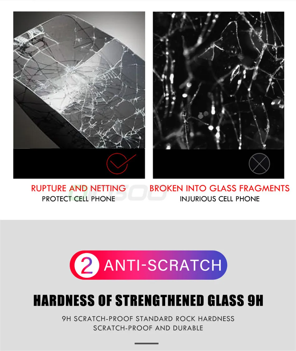 3 шт Защитное стекло для Samsung Galaxy A7 A9 J6 A6 A8 J4 Plus, защита экрана 2.5D, закаленное стекло для Samsung J6 J4