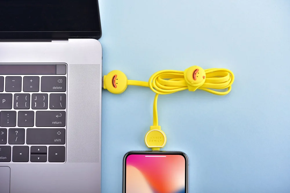 1 м милый мультяшный Micro USB кабель для IPhone samsung type-c зарядный Магнитный зарядный адаптер usb type C кабели для мобильных телефонов