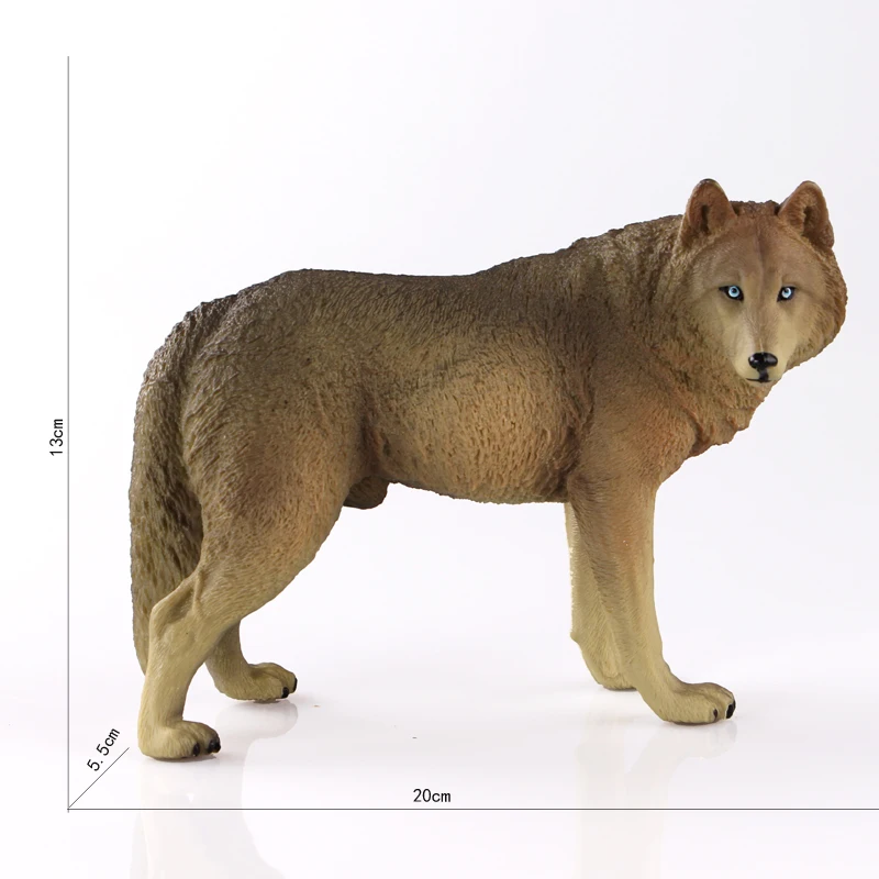 素晴らしい品質 identification CE Simulation black Timber Prairie Toy Zoo その他