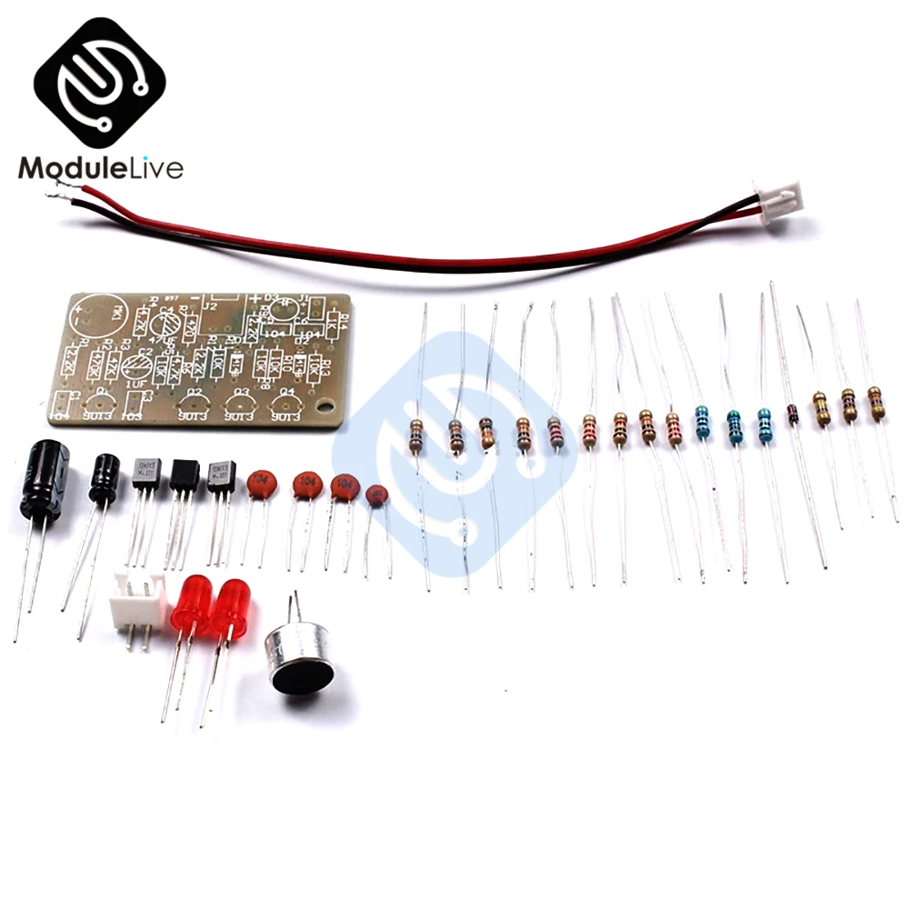ICSK050A стабильный DC 5V PCB DIY Kit звуковой модуль датчика набор переключателей