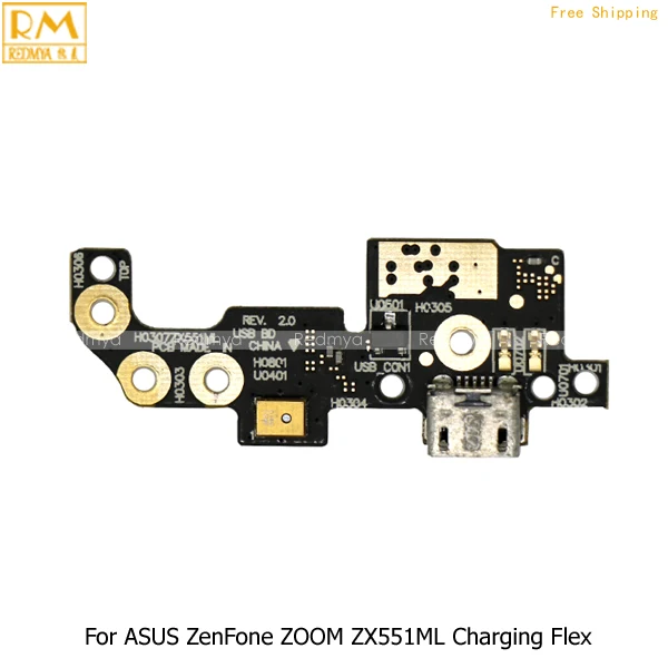 10pcs/lot For ASUS Zenfone ZOOM ZX551ML Max ZC550KL C ZC451CG Micro Charger Dock Port Connector Usb Charging Board Flex Cable |