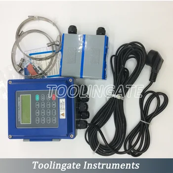 

TUF-2000B-TL-1 (DN300-6000mm) Ultrasonic Liquid Flow Meter Digital Flowmeters RS485 ModBus Clamp-on Type Transducer