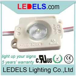 800 шт./лот, ce rohs одобрил 12 В 1.2 Вт 120lm OSRAM lightbox светодиодный