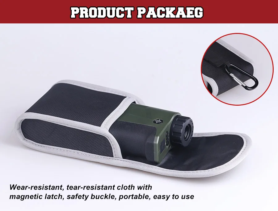 IMETER 600m/1000m Multifunction 6x22 Laser Range Finder Telescope for Hunting Distance Angle Height Speed Rangefinder