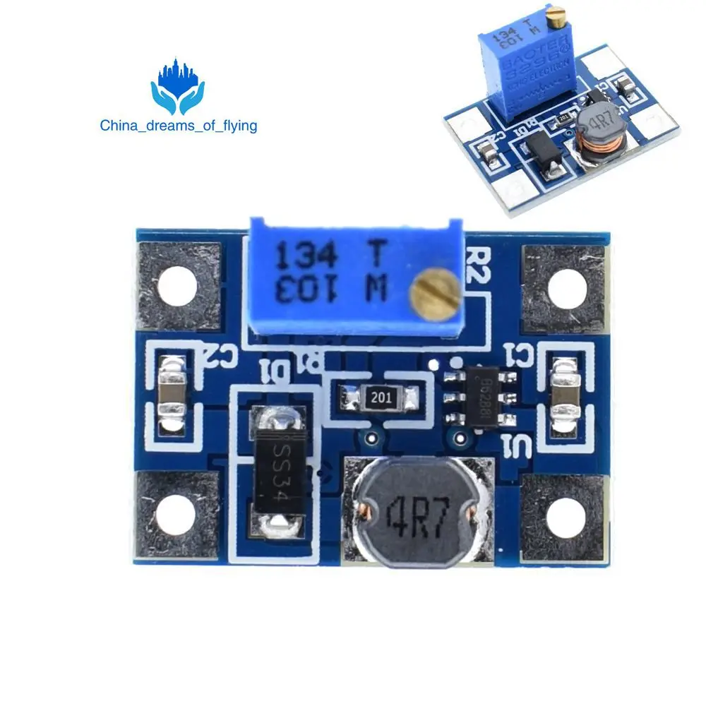 1 шт. умная электроника Φ SX1308 Step UP DC Up Boost Converter 2 24V to 28V 2A|power module|step upconverter boost |