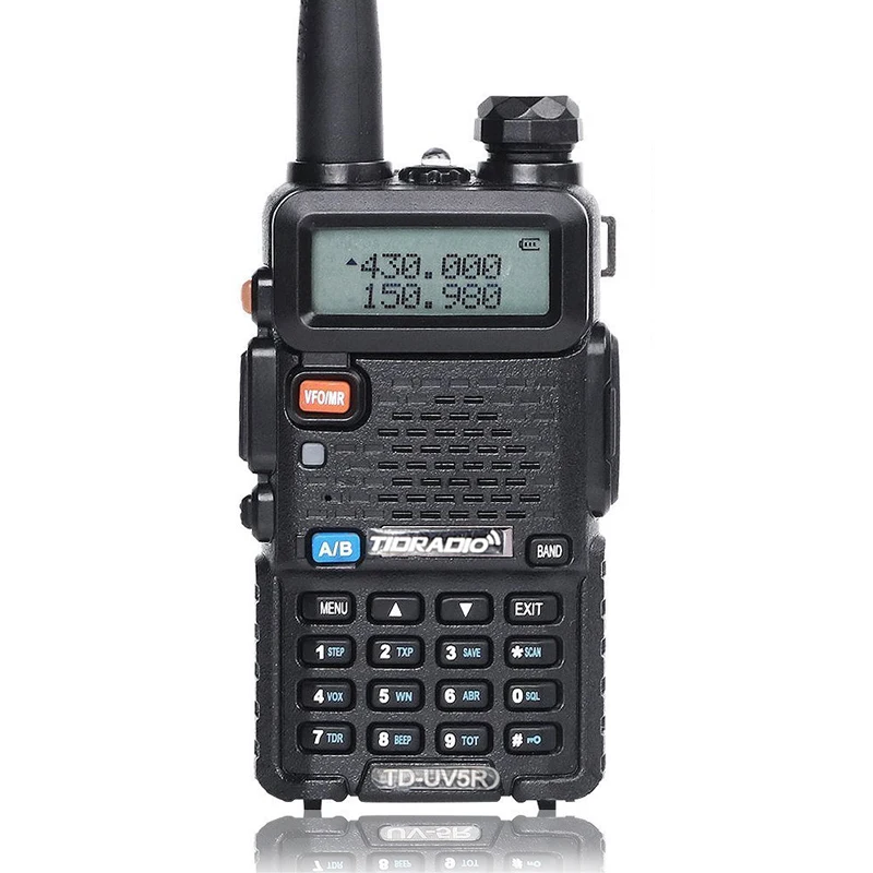 

TID Radio Walkie Talkie TD-UV 5R Dual Band Professional CB Radio UHF&VHF Two Way Radio Portable Radio Station For Hunting