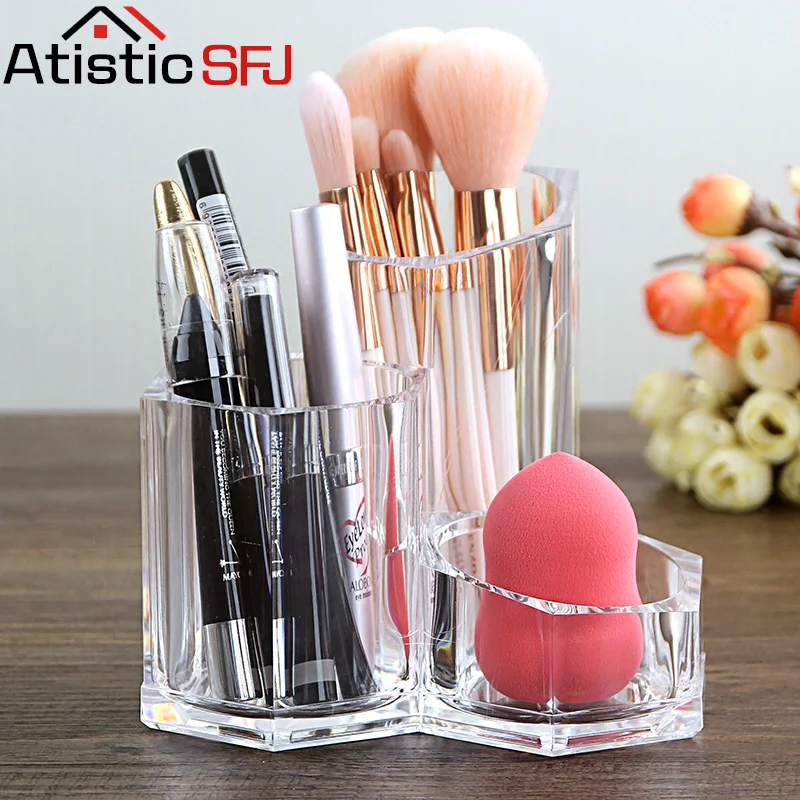 

Cosmetic Organizer Bath Sets Storage Organizer Multi-functional Holder Storage Box Makeup Brush Toothbrush Commodity shelf