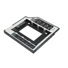 Алюминиевый 2," внутренний SSD 9,5 мм жесткий диск Caddy лоток корпус для ноутбука ноутбук mac book