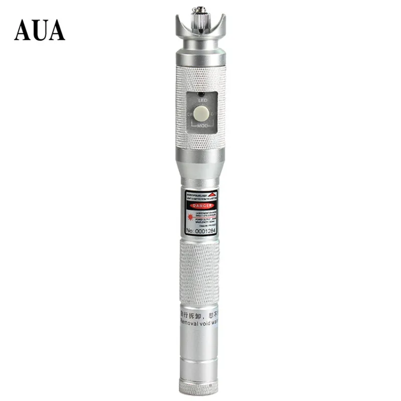 

AUA-2S-30 Fiber Optical Cable Tester Red Light Source 30mw Fiber Optic visual Fault Locator 30km with 2.5mm Connecotor