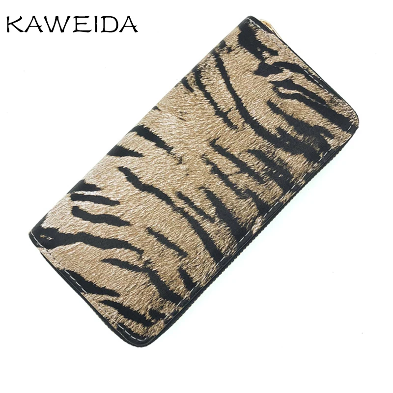 

New Leopard Pattern Women Wallets Long Clutch Purse Brand Design Purses Card Holders Wallet Fashion Zipper Wallet Money Bags