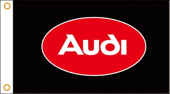 

car flag custom flag car Audi banner 3x5ft 100% Polyester 04
