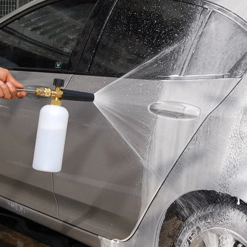 

New Snow Foam Lance Washer Car Wash Gun Soap Pressure Washer Bottle