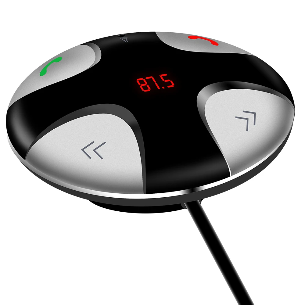 Портативный FM передатчик модулятор Автомобильный BT Handsfree Радио MP3 плеер Смарт