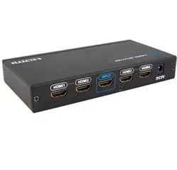 314pro Поддержка 1080 P 4 способа HDMI делитель HDMI разветвитель питания, 1x4 HDMI Splitter Поддержка 4 К 2 К HDMI коммутатор видео адаптер