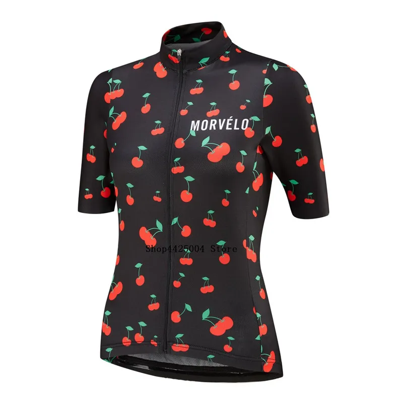 MORVELO Pro Team Велоспорт Джерси женский короткий рукав Быстросохнущий MTB велосипед Велоспорт Топы Одежда Майо Ciclismo - Цвет: as picture4
