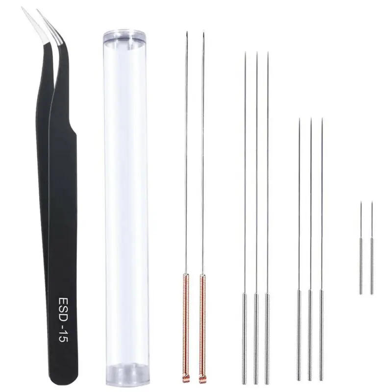 

Needle Nozzle cleaning kit For Duplicator MakerBot Tweezers Storage tube Equipment Supplies Maintenance Useful