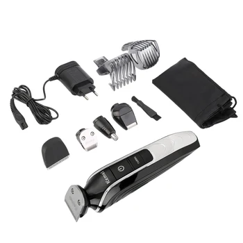 

6 in 1 Hair Trimmer Titanium Hair Clipper tondeuse cheveux Hair Trimmer Men Styling Tools Shaving Machine Cutting Electric shave