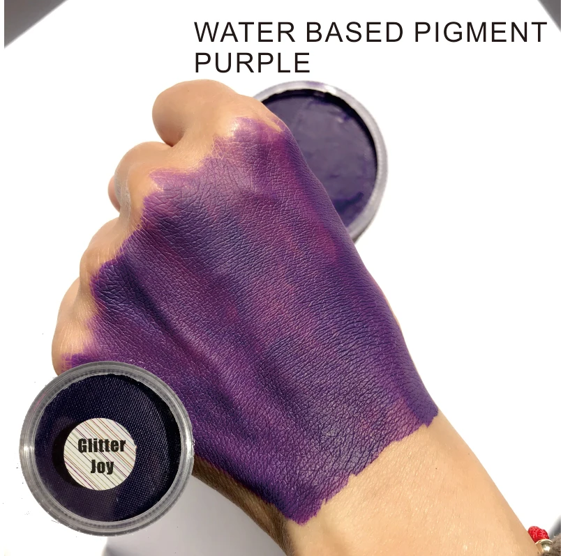 

FPPURPLE 30g/pc Water Based Purple Color Face Body Paint Pigment Makeup in Carnival Party Festival Makeup Tool